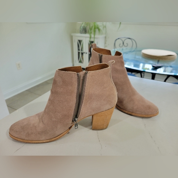 Frye Meghan Booties Size 8.5 dusty rose - Picture 5 of 9